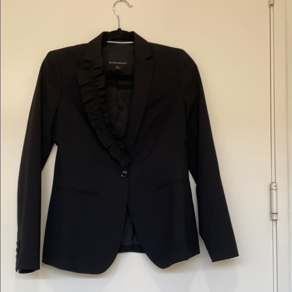 Banana Republic Black Dress Jacket